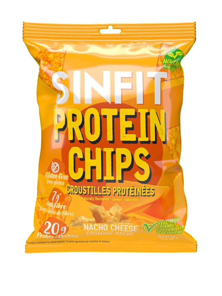 SinFit Protein Chips - Nacho Cheese