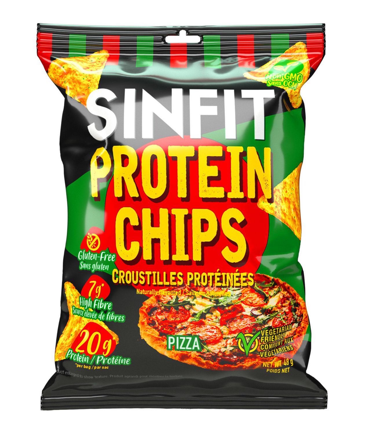 SinFit Protein Chips - Pizza