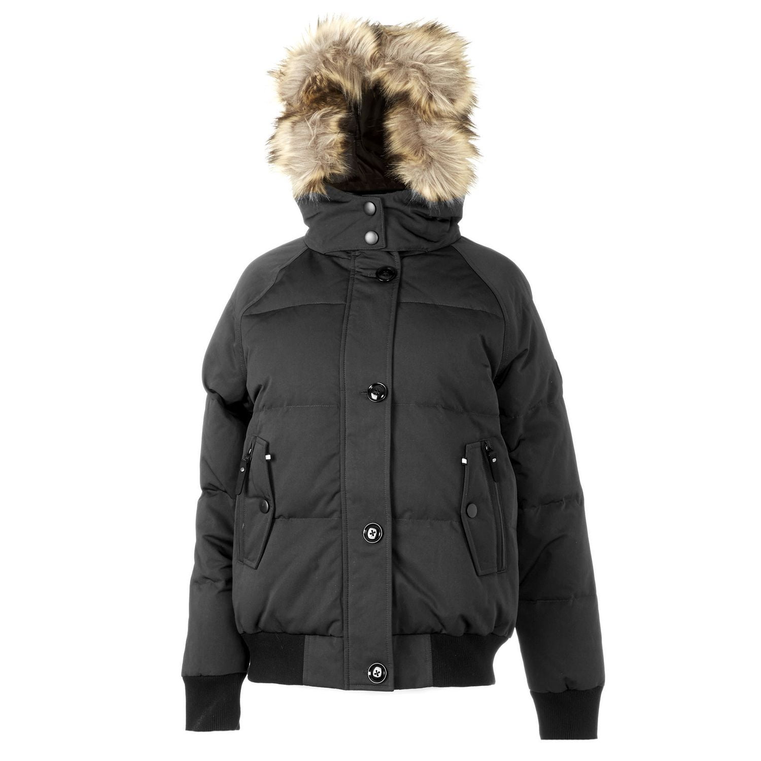 Canadiana Women’s Hooded Bomber Jacket