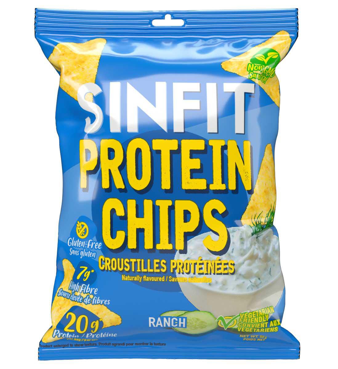 SinFit Protein Chips - Ranch