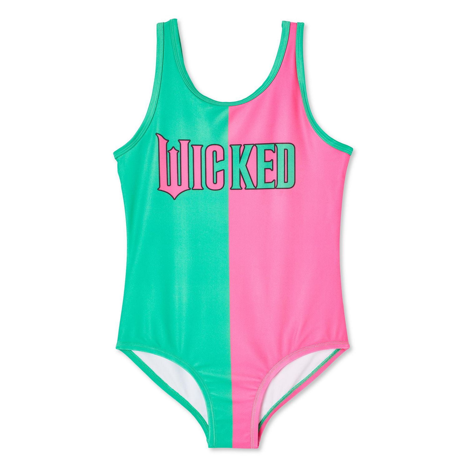 Wicked Girls' Swimsuit 1-Piece, Sizes XS-L