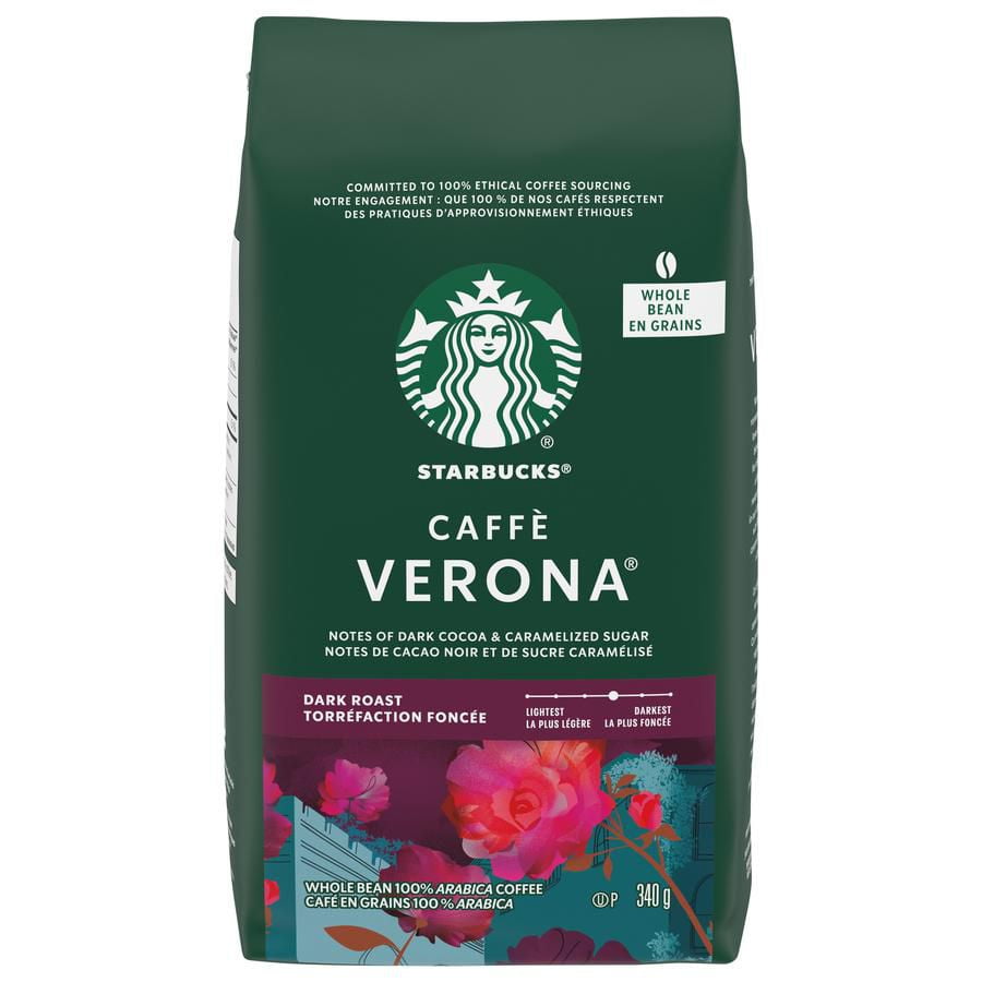 Starbucks® Caffè Verona® Whole Bean 340g Walmart Canada