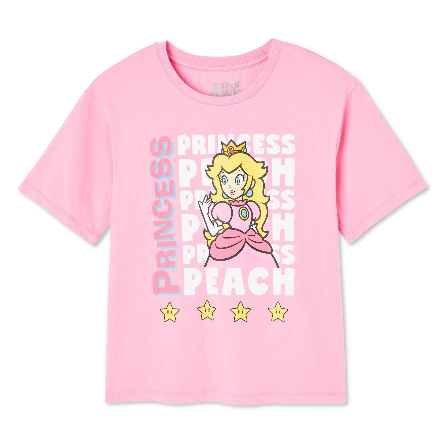 T-shirt Princesse Peach Super Mario pour filles
