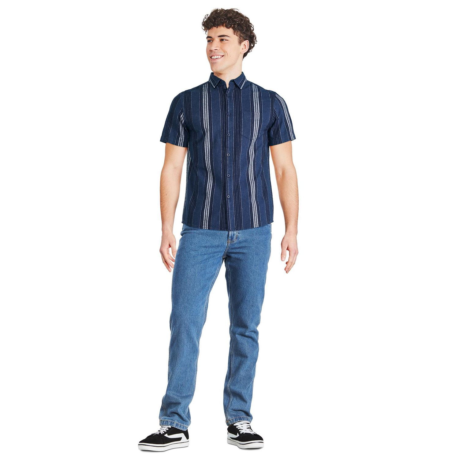 Chemise tissée George pour hommes