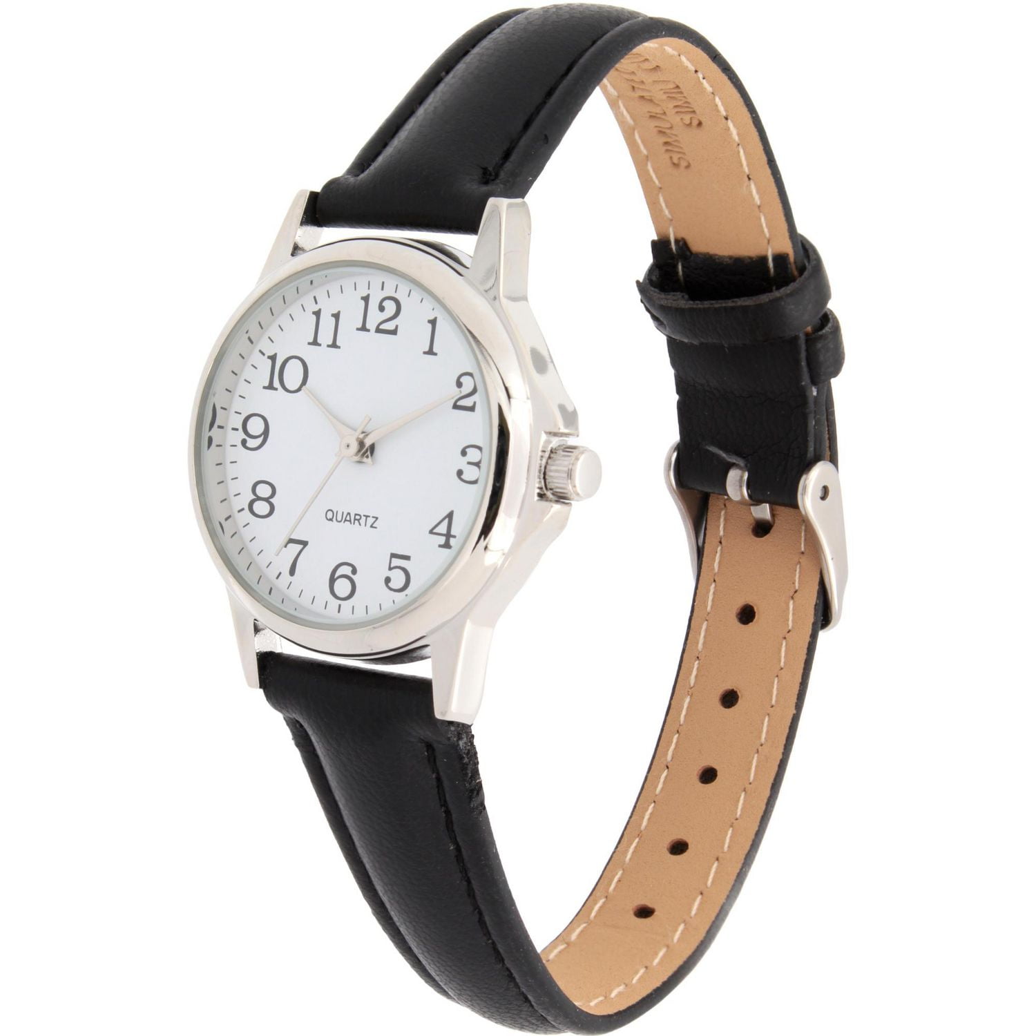 Montre pour femme avec bracelet noir