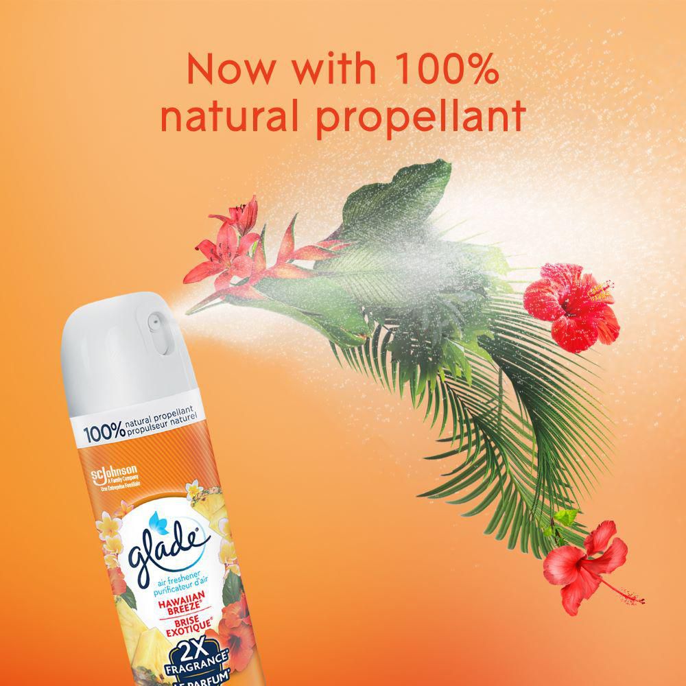 Glade Air Freshener Room Spray, Hawaiian Breeze, 235g, Fragrance