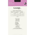 thumbnail image 2 of George Women's Sandalfoot Stay-Ups, 2 of 3