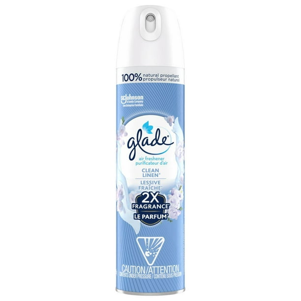 Glade® Air Freshener Room Spray, Clean Linen, 235g