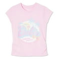 thumbnail image 3 of Barbie Girls' Cap Sleeve Top, 3 of 3
