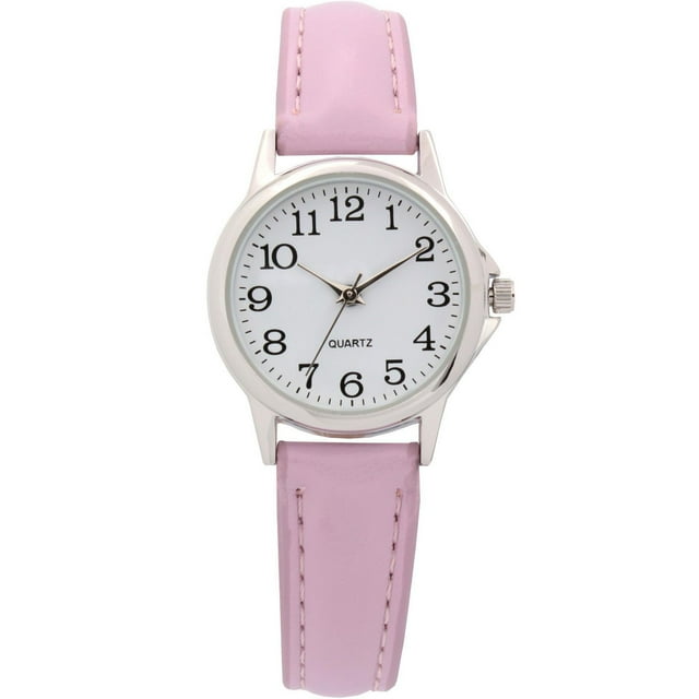 Ladies Pink Strap Watch