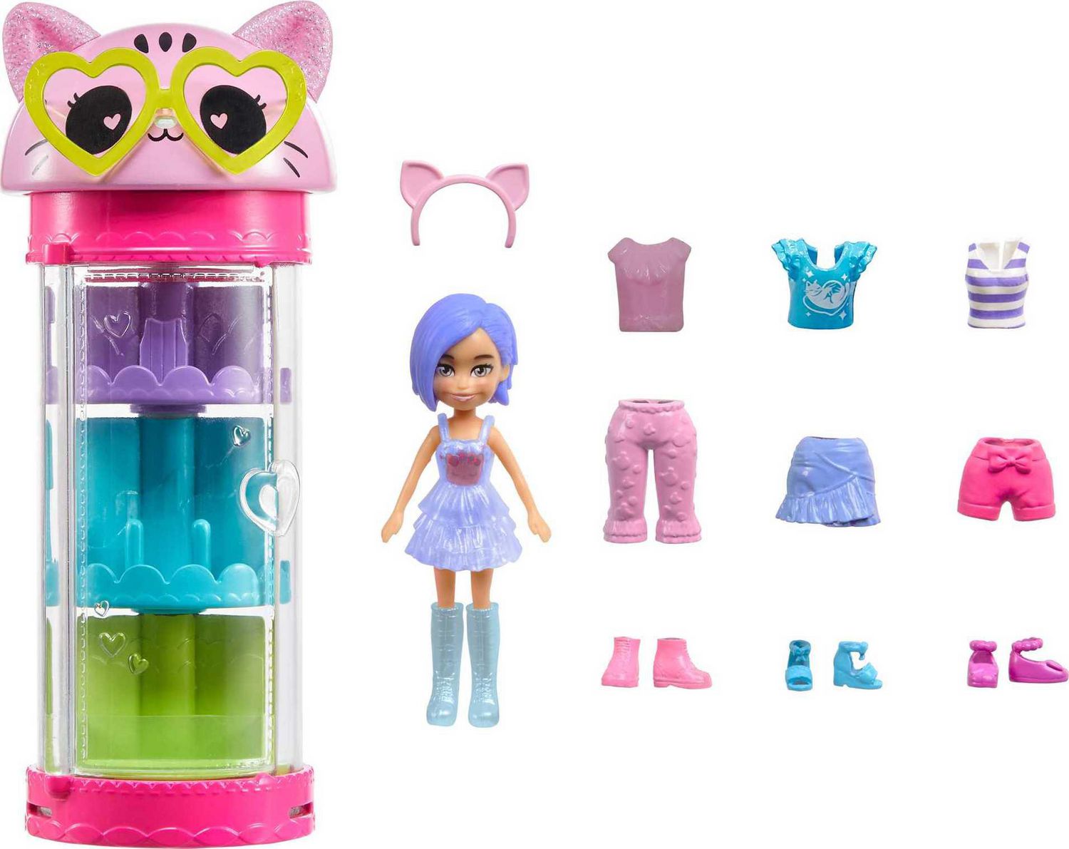 Polly Pocket & DreamWorks Trolls Compact Playset with Poppy & Branch Dolls,  Hobbies & Toys, Toys & Games on Carousell