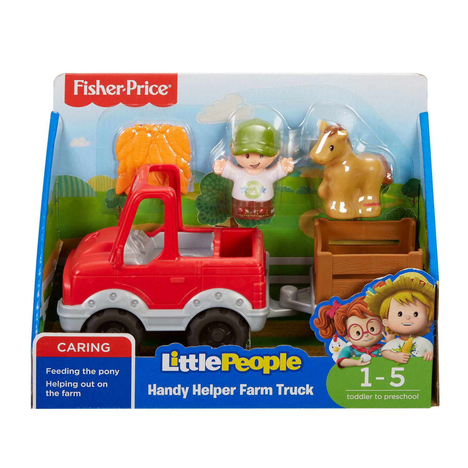 Fisher price little hot sale people farm truck