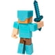 Minecraft - Figurine Alex en Armure en diamant – image 3 sur 5