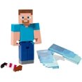 thumbnail image 4 of Minecraft - Figurine Steve avec élytres, 4 of 5