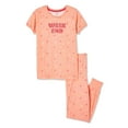 thumbnail image 1 of George Girls' Pajama 2-Piece Set, 1 of 2