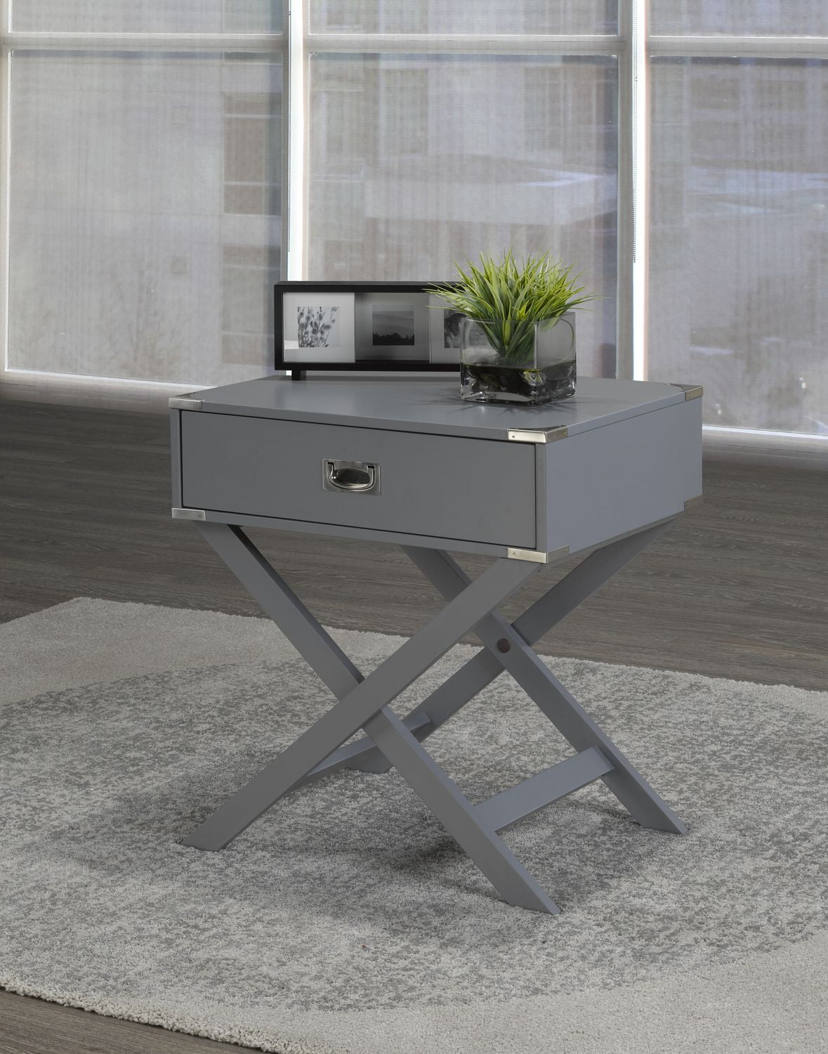 Soho Cross Base Accent Table Walmart Canada