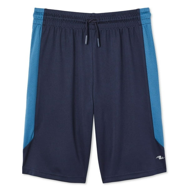 Short De Sport Hunter Pour Ado – Gris Athlétique Avec Chaîne – Taille XL (16 Ans)