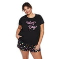 thumbnail image 1 of George Women's Plus Scoop Neckline Sleep Tee, 1 of 6