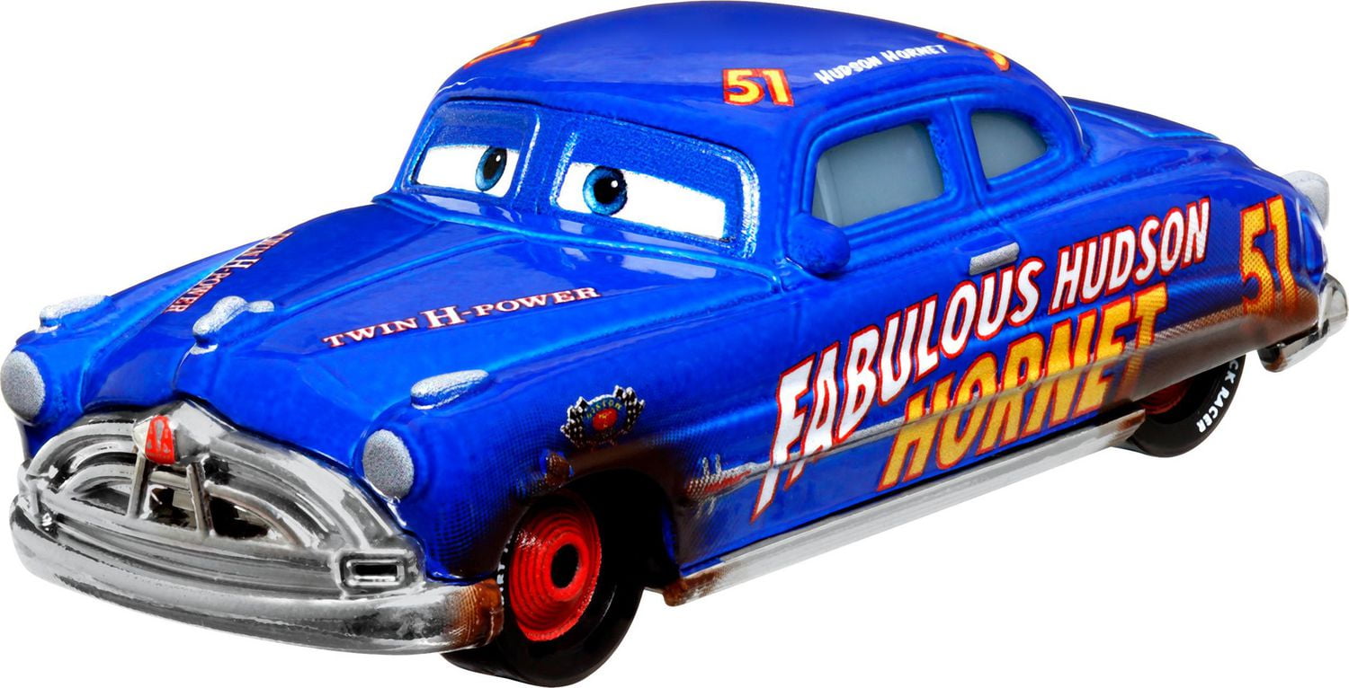 Disney/Pixar Cars 3 Dirt Track Fabulous Hudson Hornet Die-cast Vehicle ...