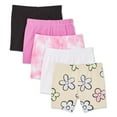 thumbnail image 1 of George Baby Girls' Bike Short 5-Pack, 1 of 2