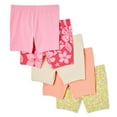 thumbnail image 2 of George Baby Girls' Bike Short 5-Pack, 2 of 2
