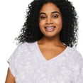 thumbnail image 4 of George Plus Women's V-Neckline Night Shirt, 4 of 6