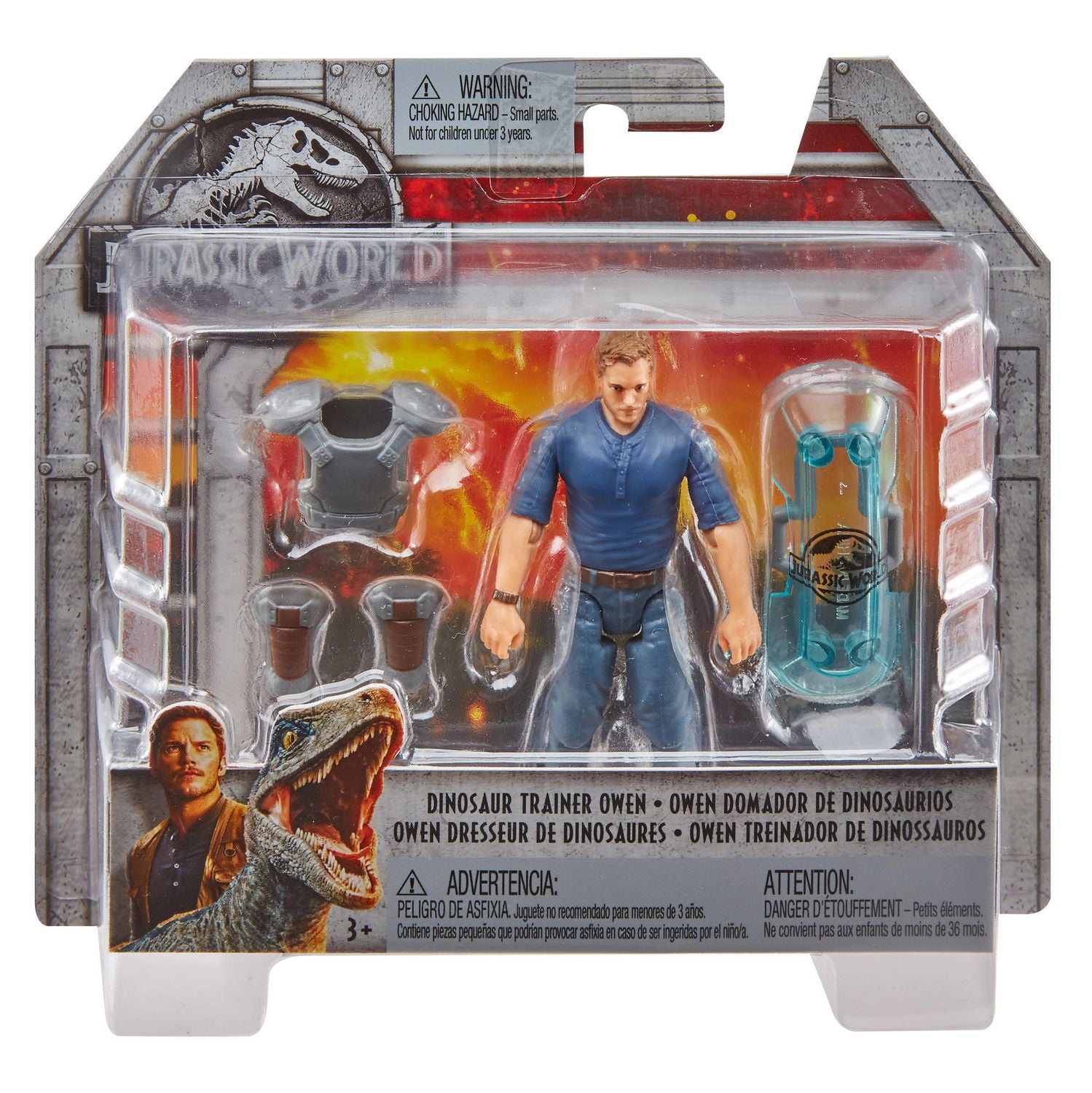 Jurassic World Basic Figure Dinosaur Trainer Owen Walmart