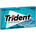 thumbnail image 3 of Trident Freshmint Sugar Free Gum, 14 Pieces, 3 of 5