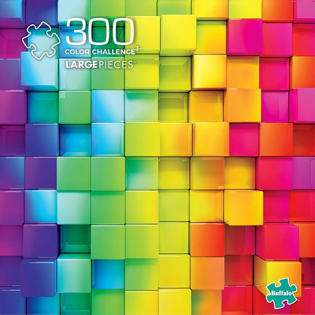 Casse-tête 300 Piece Vivid Color Challenge Jigsaw de Buffalo Games