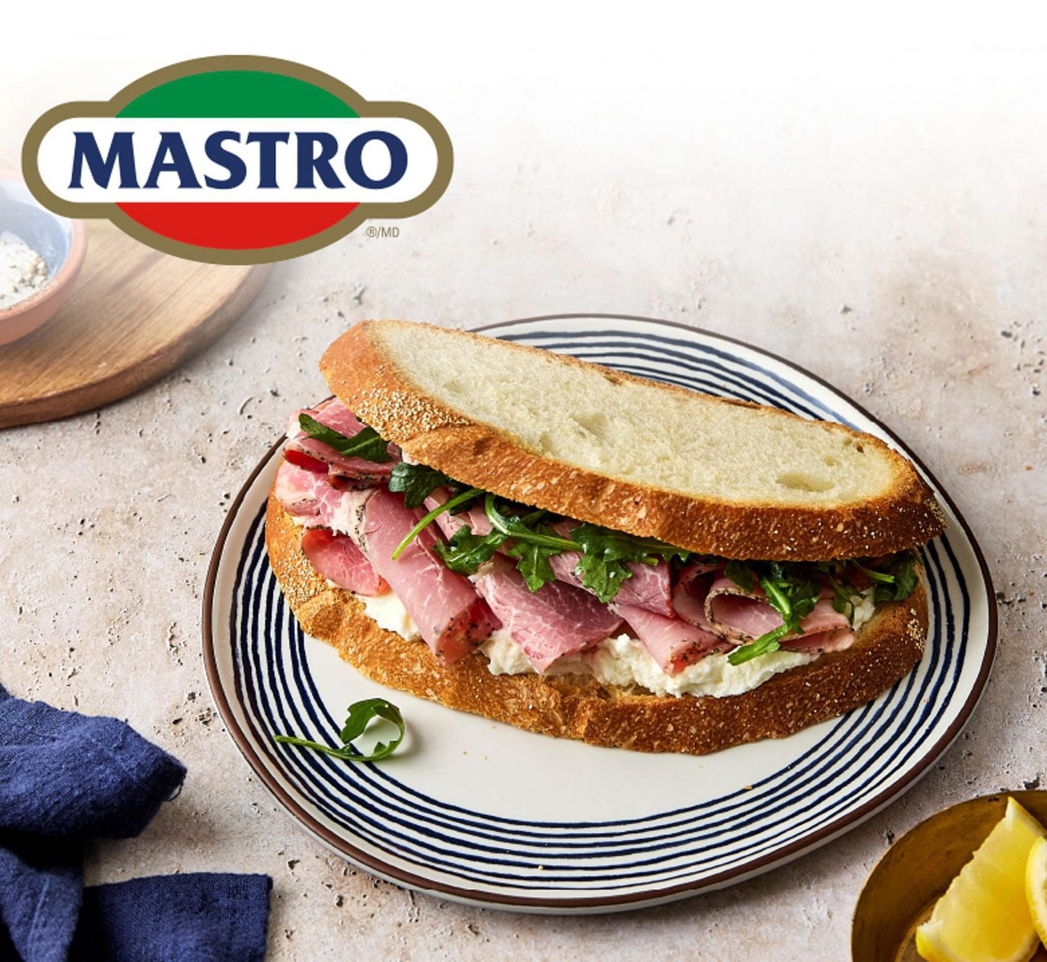 thumbnail image 4 of Mastro® Classic Capocollo, Sliced Cooked Pork, 100g, 4 of 6