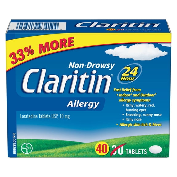 Claritin Allergy Medicine, 24-Hour Non-Drowsy Relief 10 mg