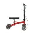 thumbnail image 4 of Medline Economy Knee Walker Jr. with 8" Wheels, Red, 4 of 4