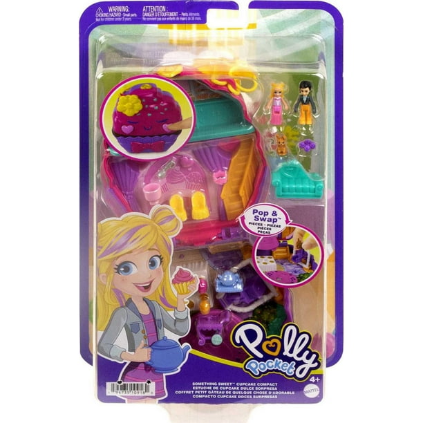 Polly Pocket Coffret Univers La Machine À Bonbons, Mini-figurines