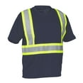 thumbnail image 1 of Forcefield Hi Vis V-Neck Short Sleeve Safety Tee Shirt, 1 of 1