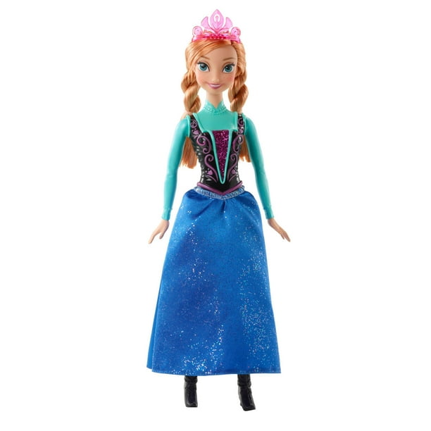 La Reine des neiges de Disney – Princesse scintillante – Poupée Anna