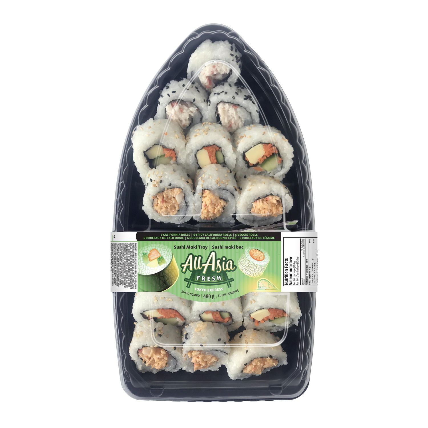 All Asia Fresh Sushi Maki Tray Walmart Canada