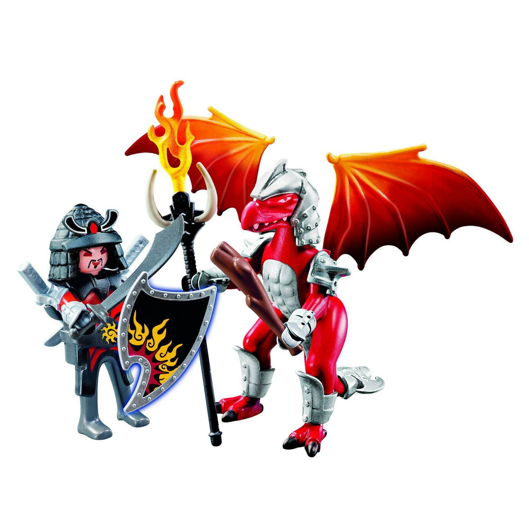 Playmobil Fire Dragon with Warrior 