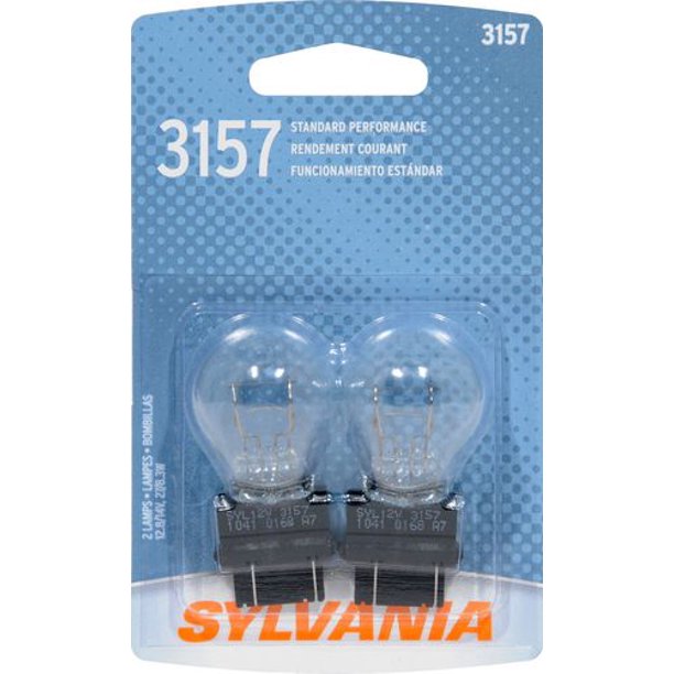 Lampe d'automobile miniature 3157 de Sylvania, emballage jumelé