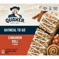 thumbnail image 3 of Quaker Oatmeal to Go Cinnamon Roll Oatmeal Bars, 3 of 8