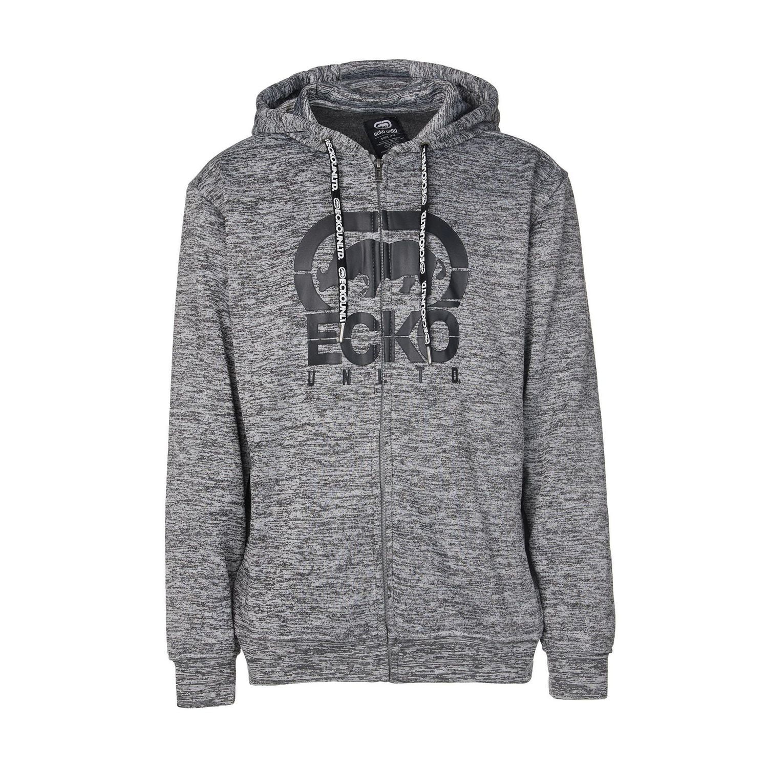 Chandail à capuche imprimé en Zips Fz Fleece pour homme Ecko Unltd