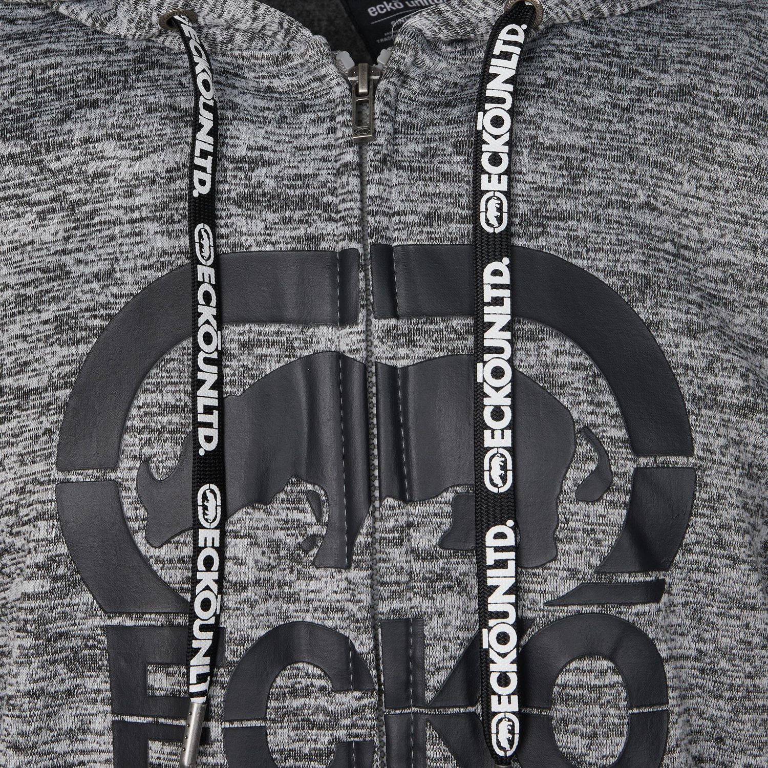 Chandail à capuche imprimé en Zips Fz Fleece pour homme Ecko Unltd