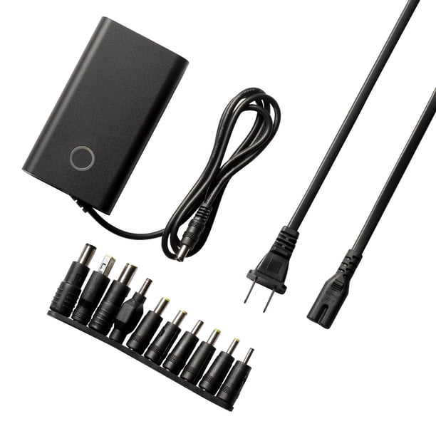 Universal Computer Adapter blackweb 65W Non-USB Compatible Universal Laptop Adapter (BWA22HO010C ...