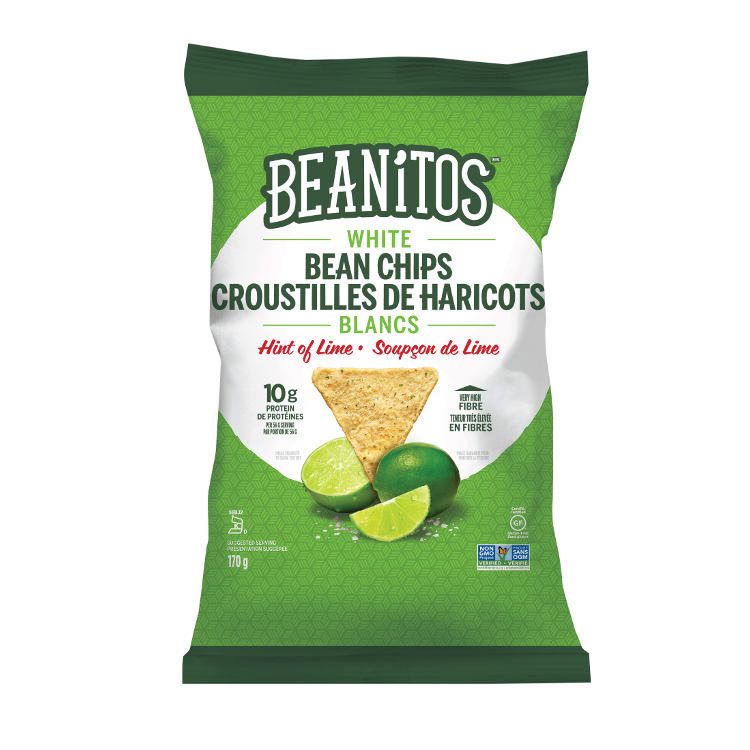 BEANITOS Hint of Lime White Bean Chips Walmart Canada