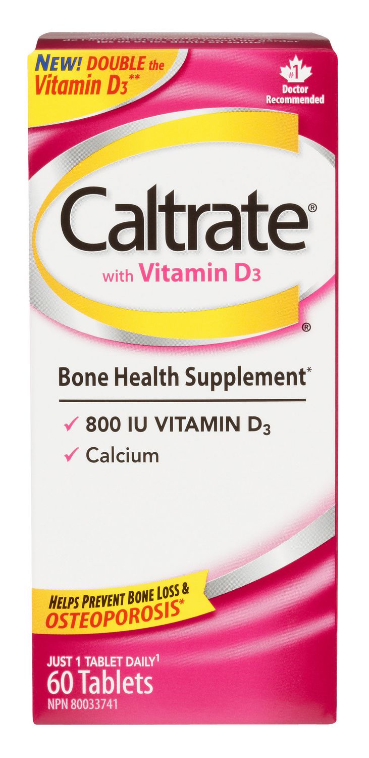 Caltrate with Vitamin D3 Bone Health Supplement