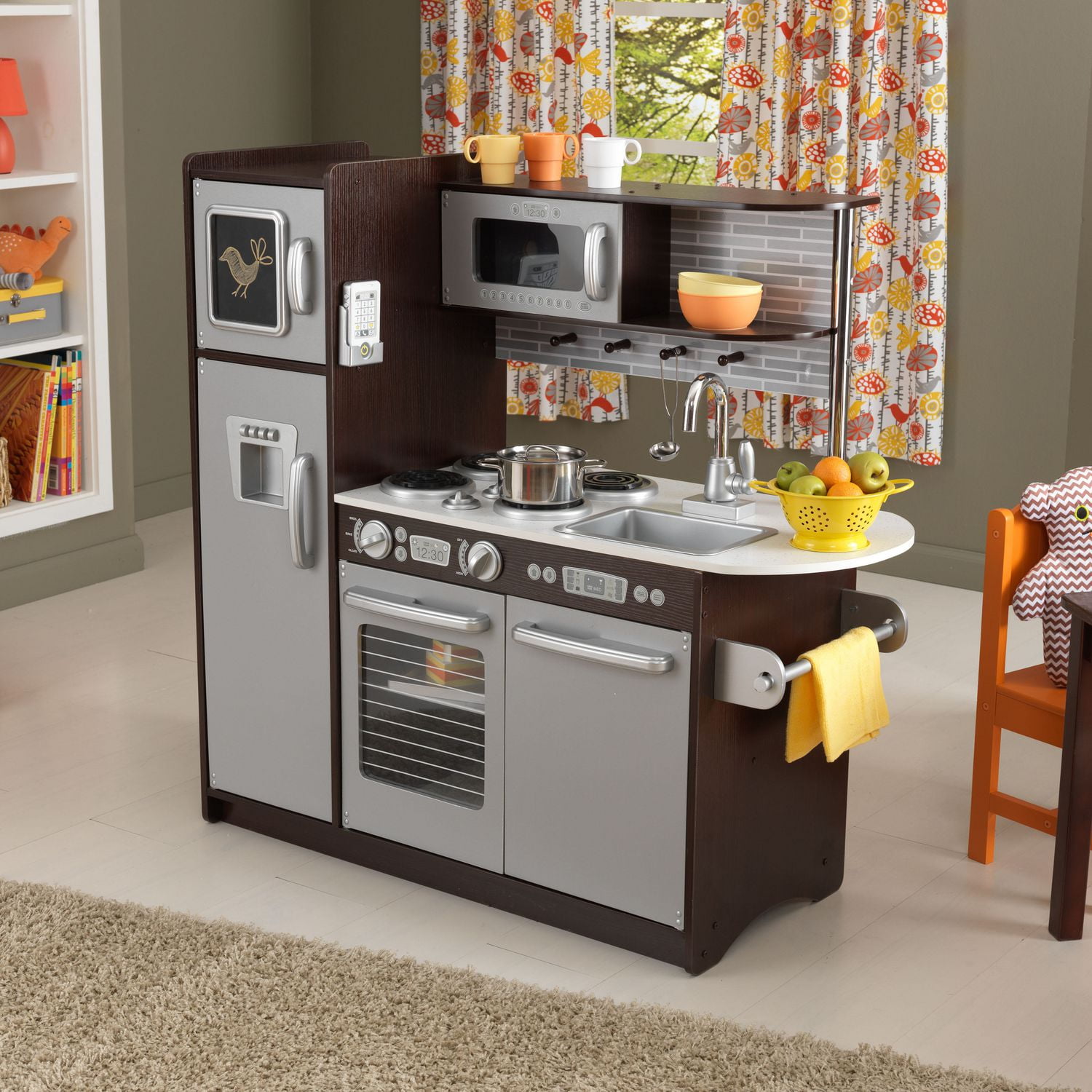 Kidkraft uptown hot sale espresso kitchen canada