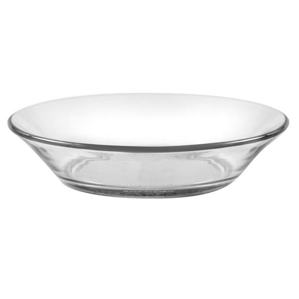 Duralex - Assiette creuse Lys en verre transparent 17,5 cm - Ensemble de 6