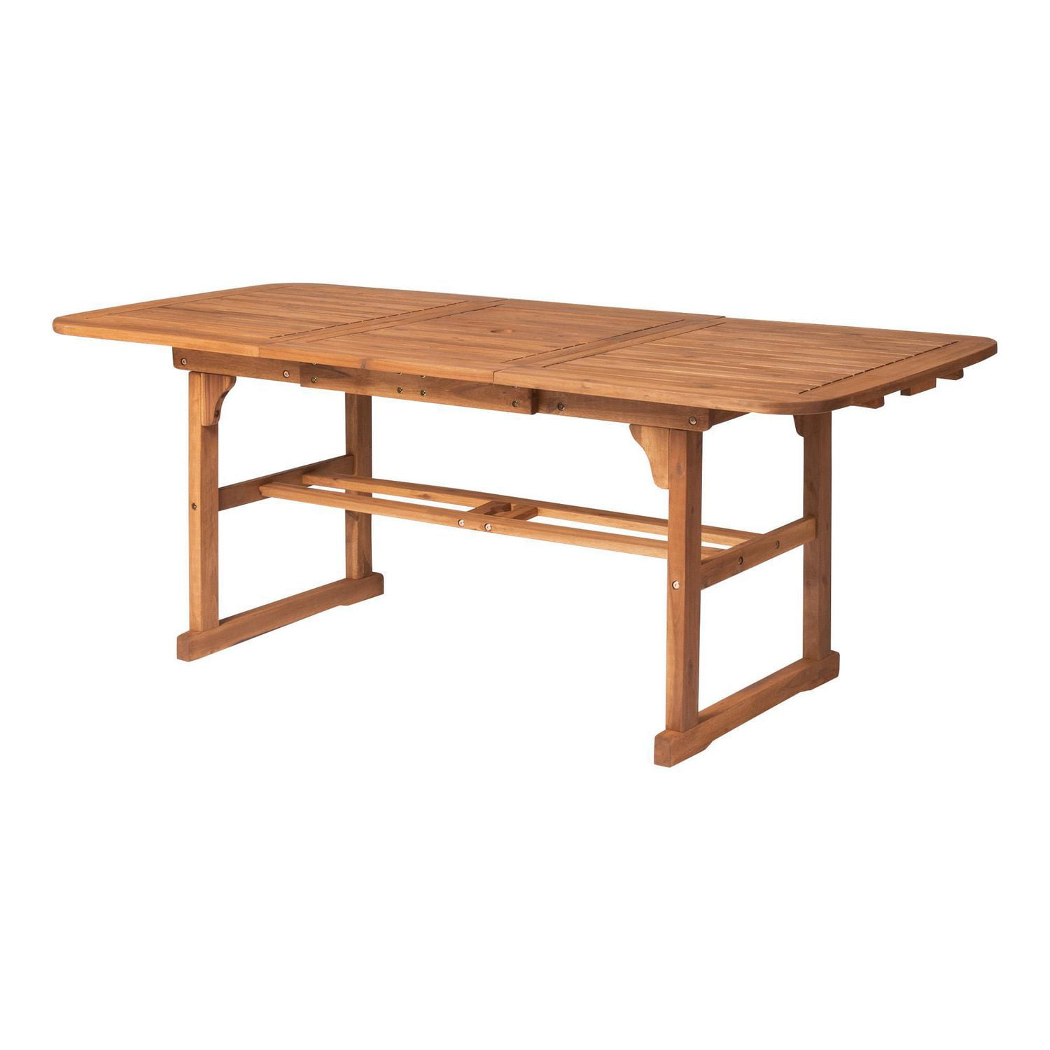 Manor Park 8 Person Wood Outdoor Patio Dining Table- Multiple Finishes ...