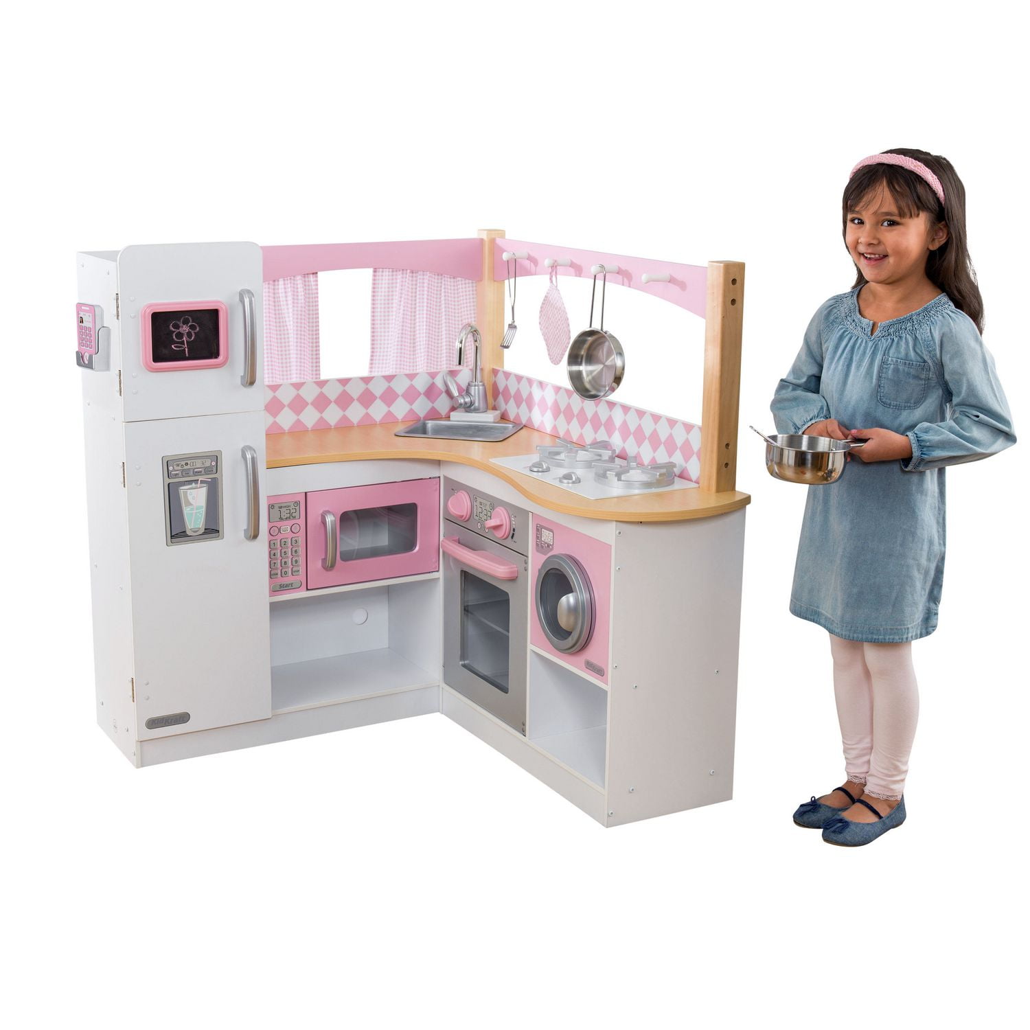 Kidkraft grand gourmet store corner kitchen 4pc