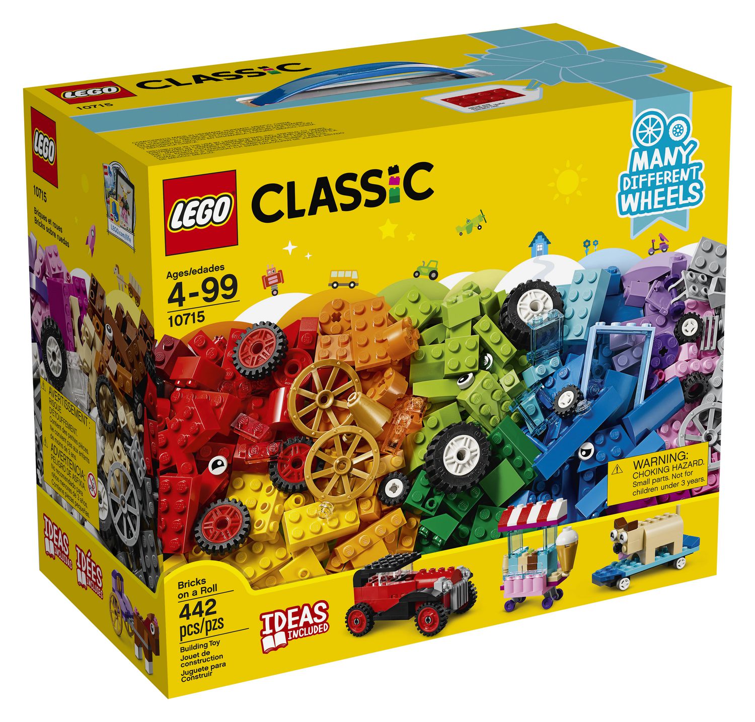 LEGO Classic Bricks on a Roll 10715 Building Kit (442 Piece