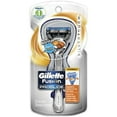 thumbnail image 1 of Gillette Fusion ProGlide SilverTouch Men’s Razor with FlexBall Handle, 1 of 1